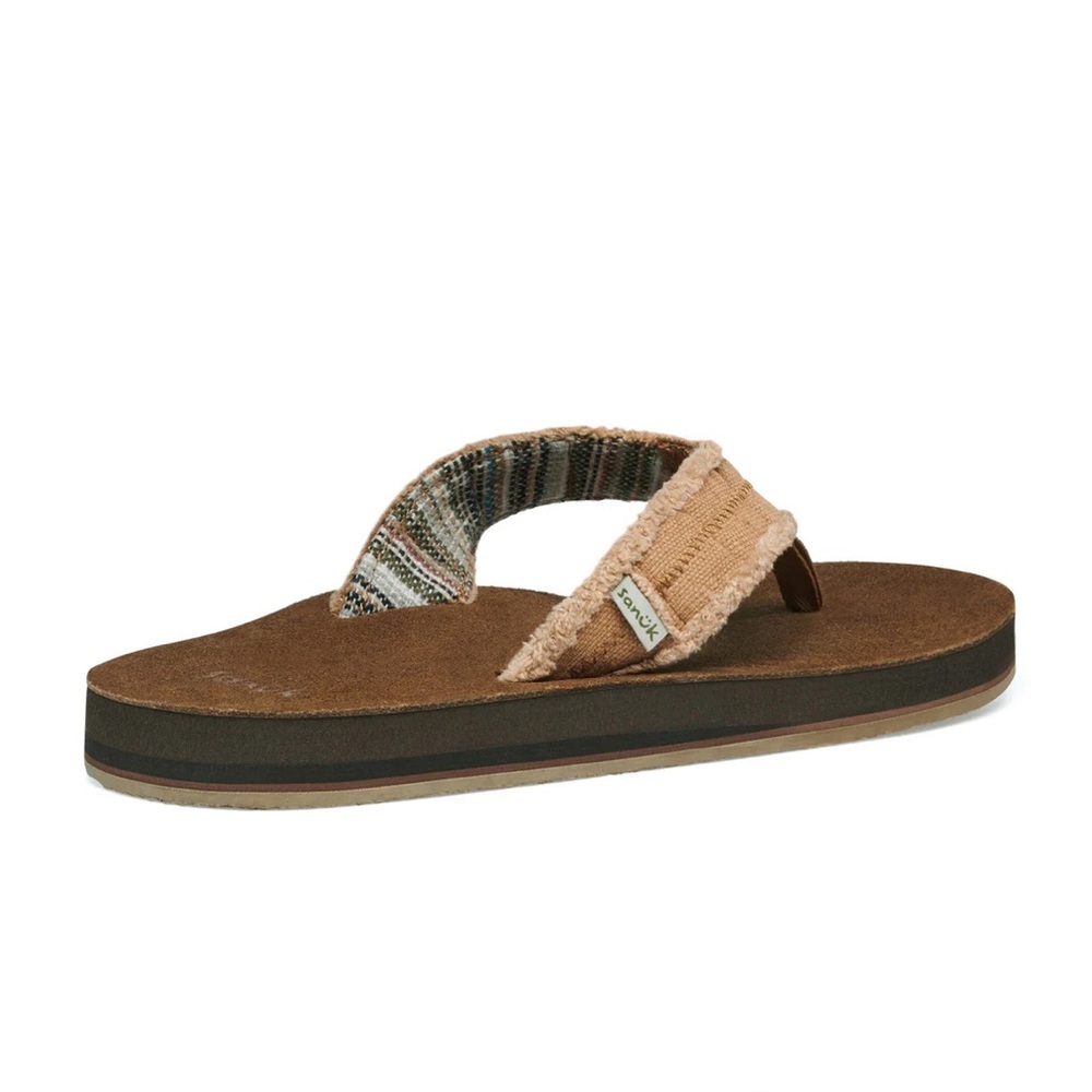 [BRAND NEW] sanuk Fraid Not St Flip Flops